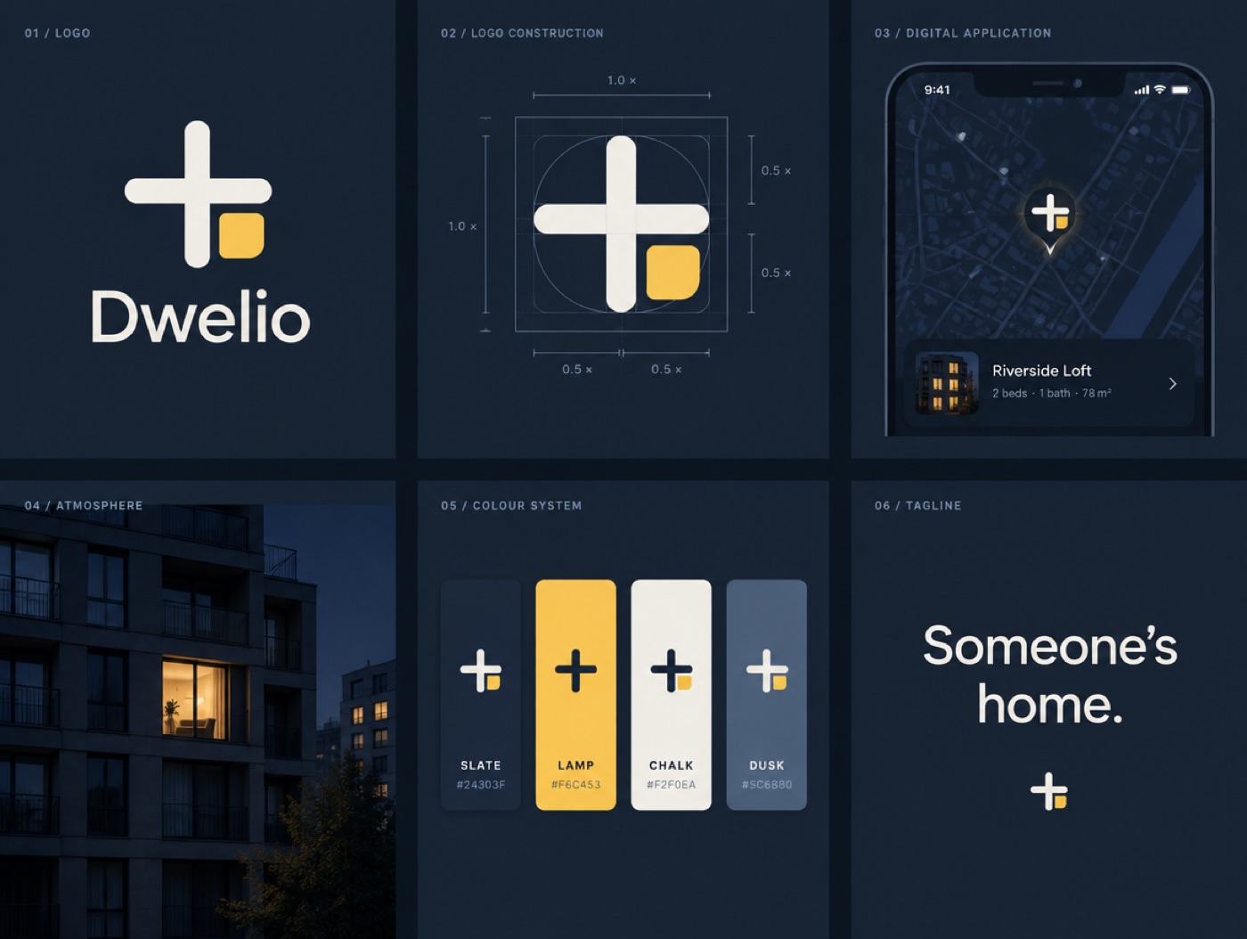 The Lit Window, Cross brand board for Dwelio
