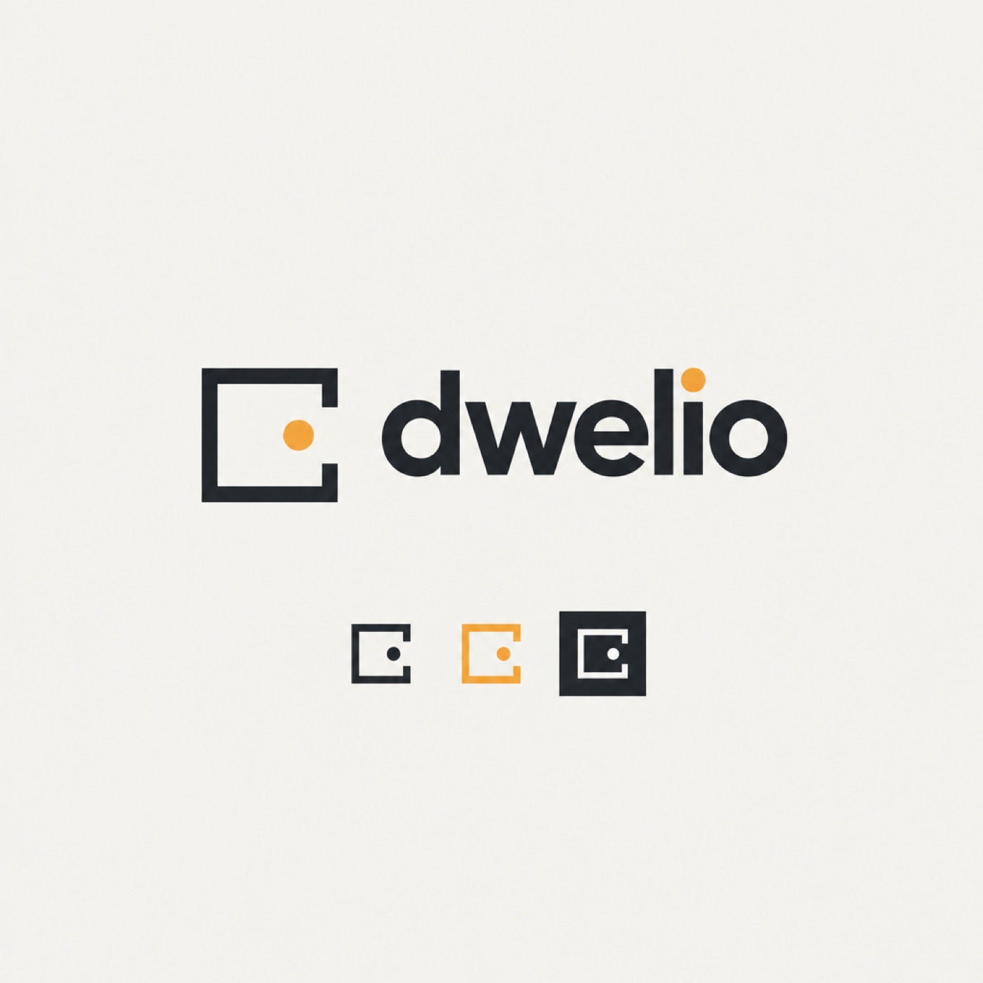 The Room logo lockup for Dwelio