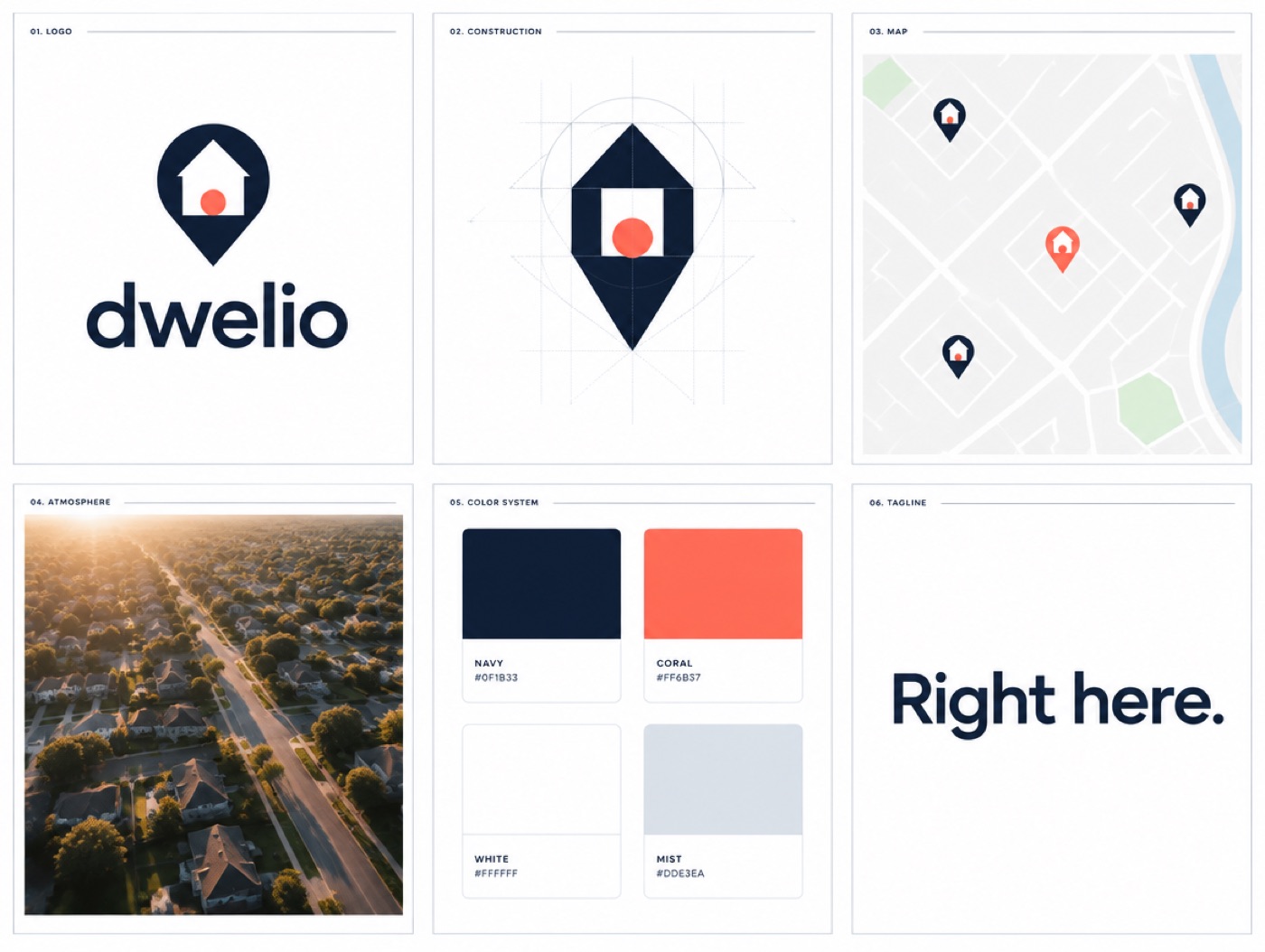 Home Pin brand board for Dwelio