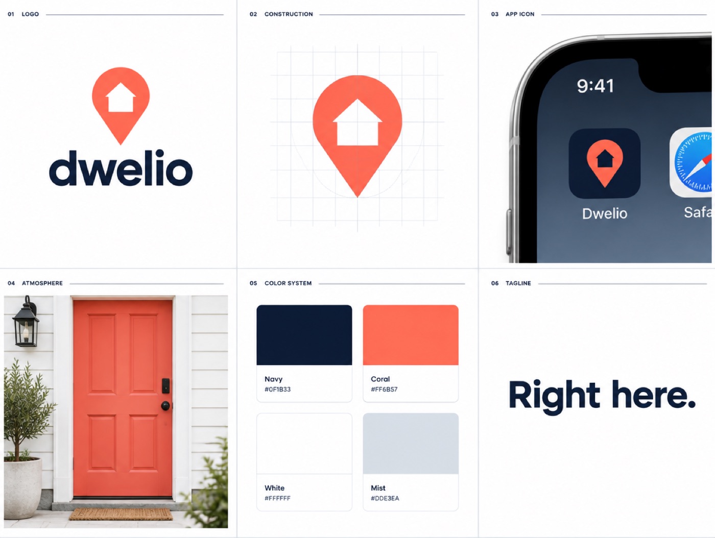 Home Pin, Cutout brand board for Dwelio